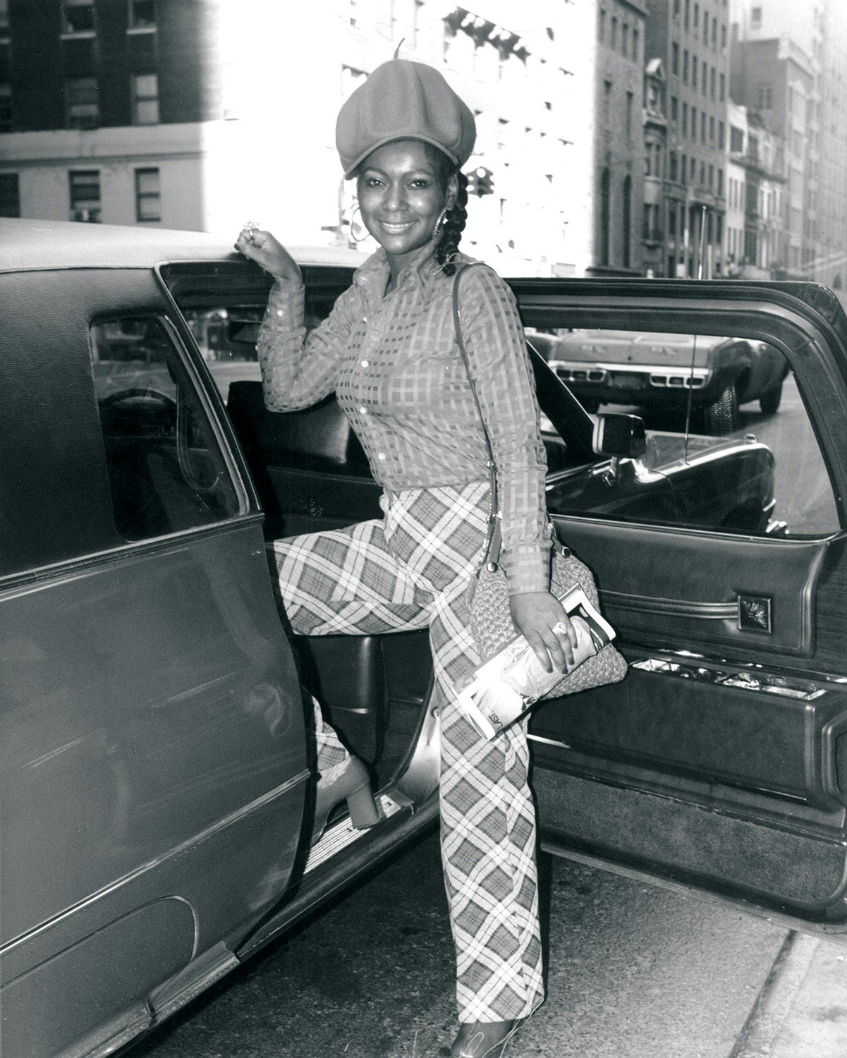 Singer, guitarist, and record company executive Sylvia Robinson in New York City, July 12, 1973. Photo by Don Paulsen/Michael Ochs Archives/Getty Images. 25